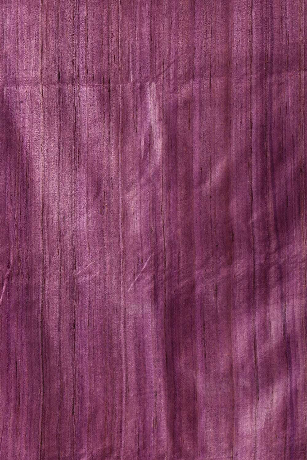 Purple Tussar Silk Madhubani Traditional Motif Handpainted Saree