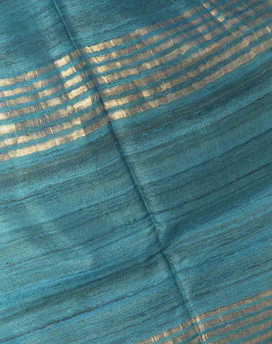High Quality Silk Traditional Tussar Giccha Silk Saree