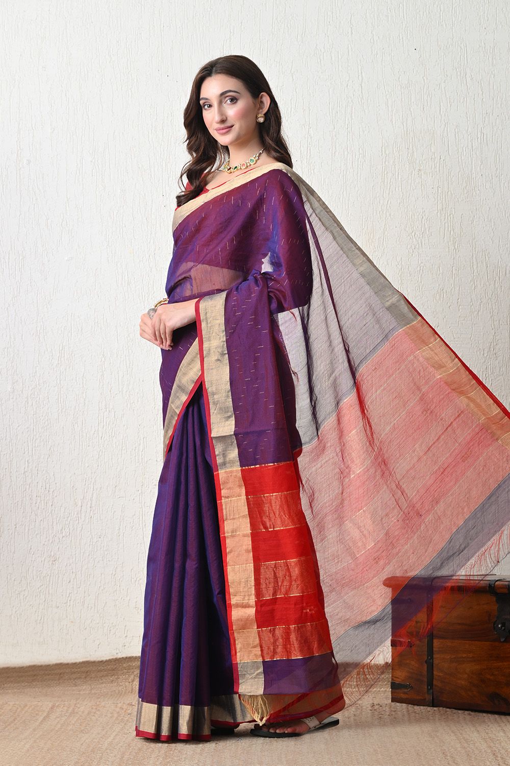 Sutrangini Saree- shyamala