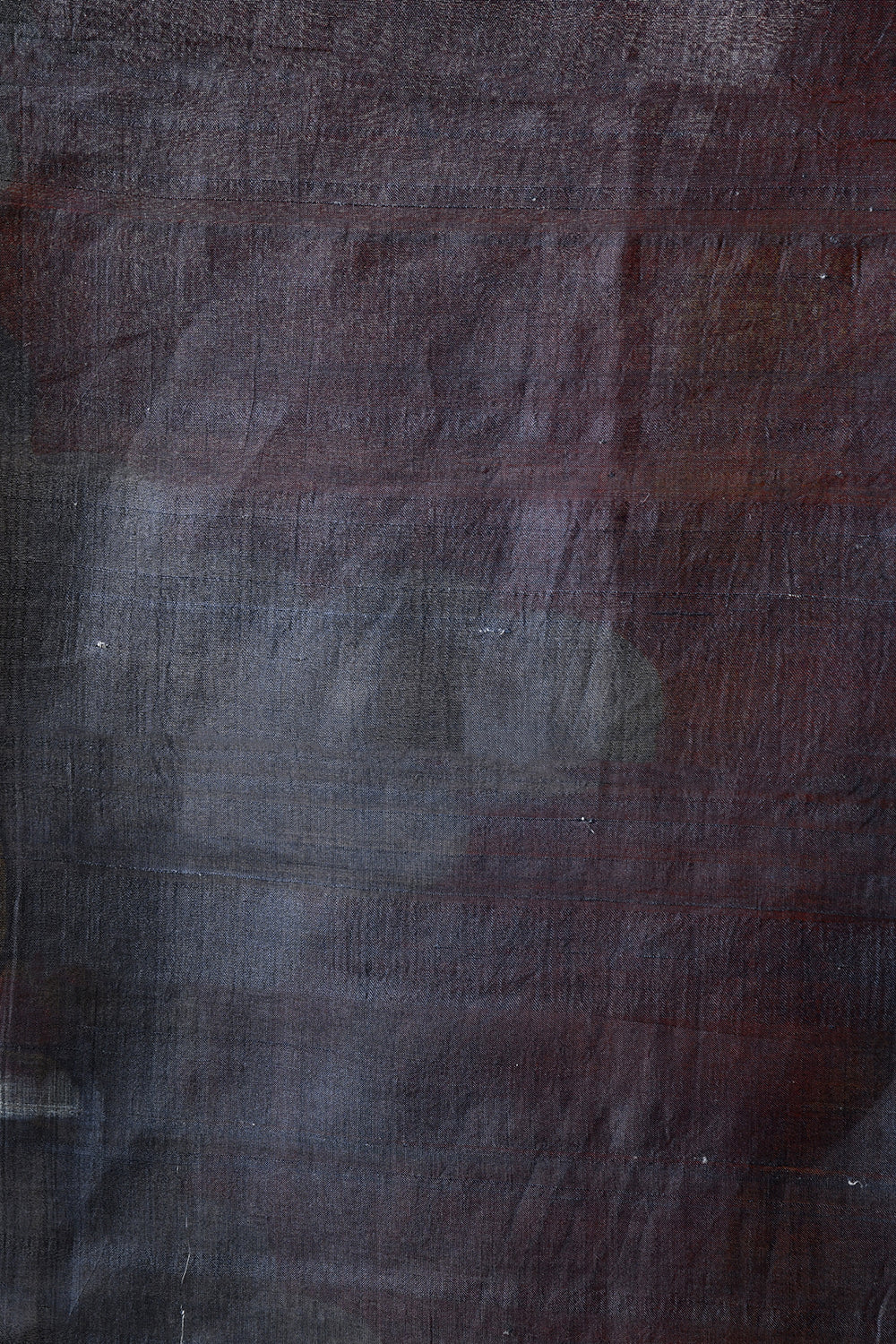 Handcrafted Hand-Painted Tussar Silk Saree – Bhasha Bharat