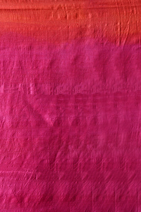 Handcrafted Hand-Painted Tussar Silk Saree – Bhasha Bharat