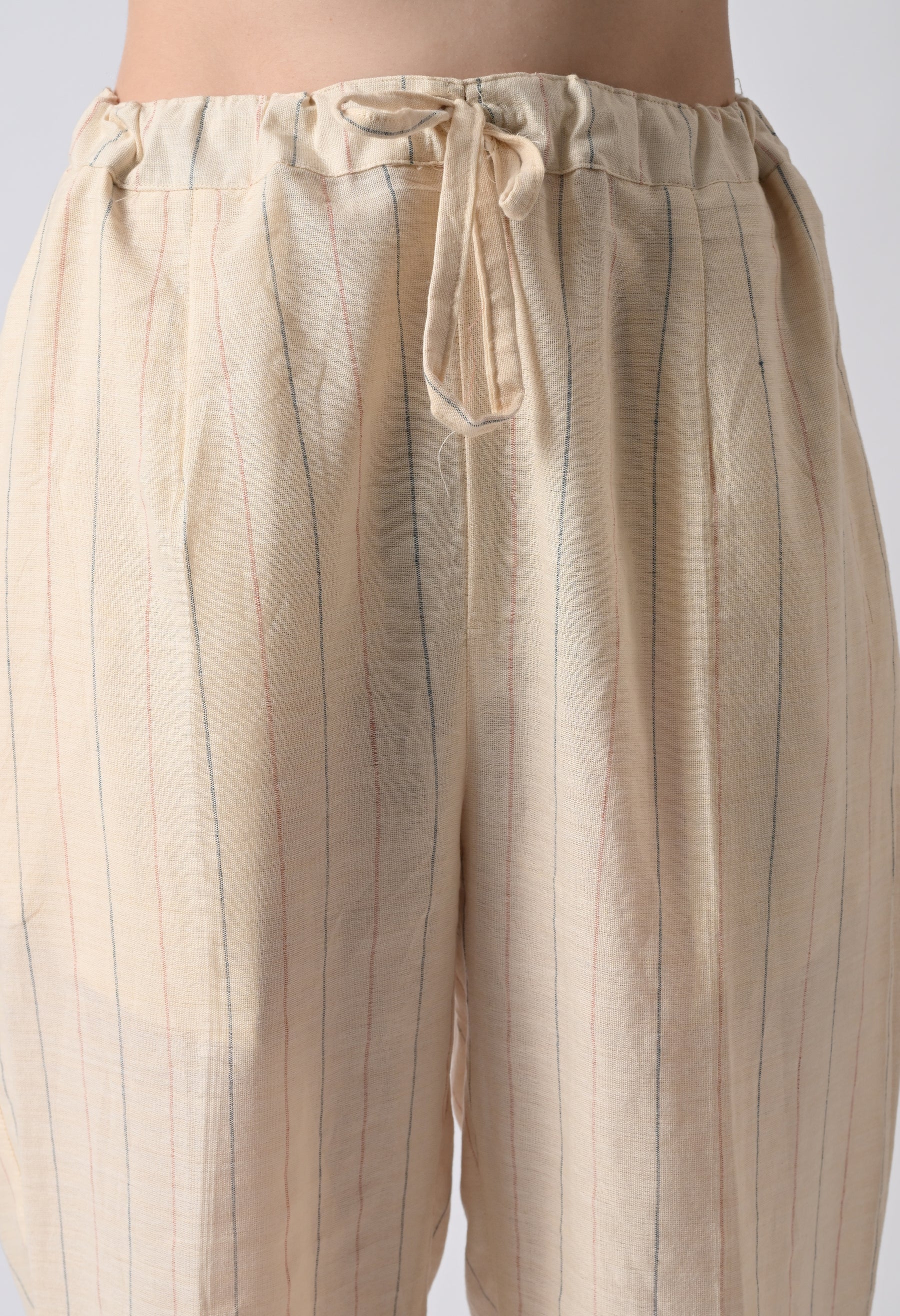 Ivory Weave Kurta Set