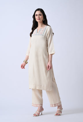 Blush Loom Kurta Set