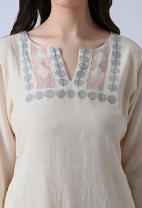Blush Loom Kurta Set