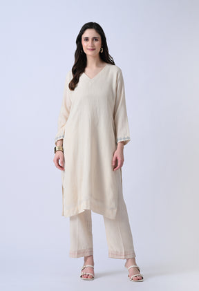 Ivory Echo Kurta Set