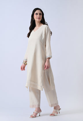 Ivory Echo Kurta Set