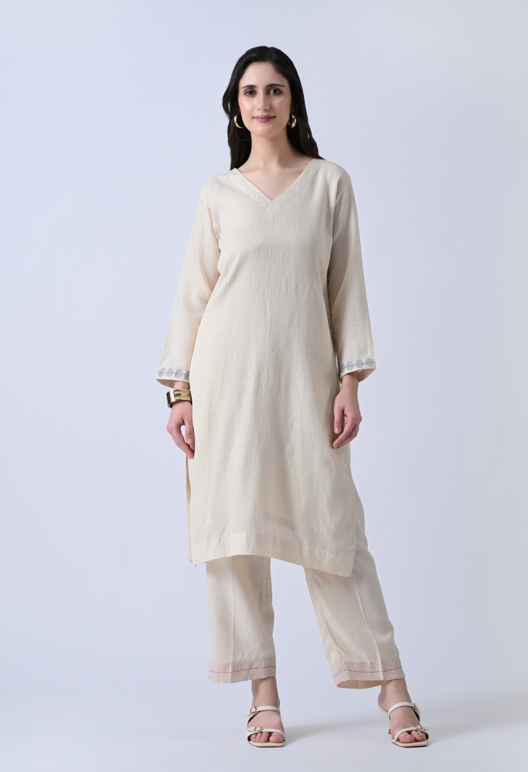 Ivory Echo Kurta Set