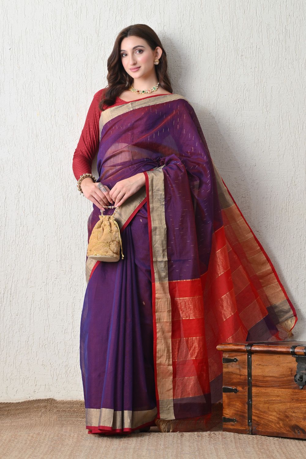 Sutrangini Saree- shyamala