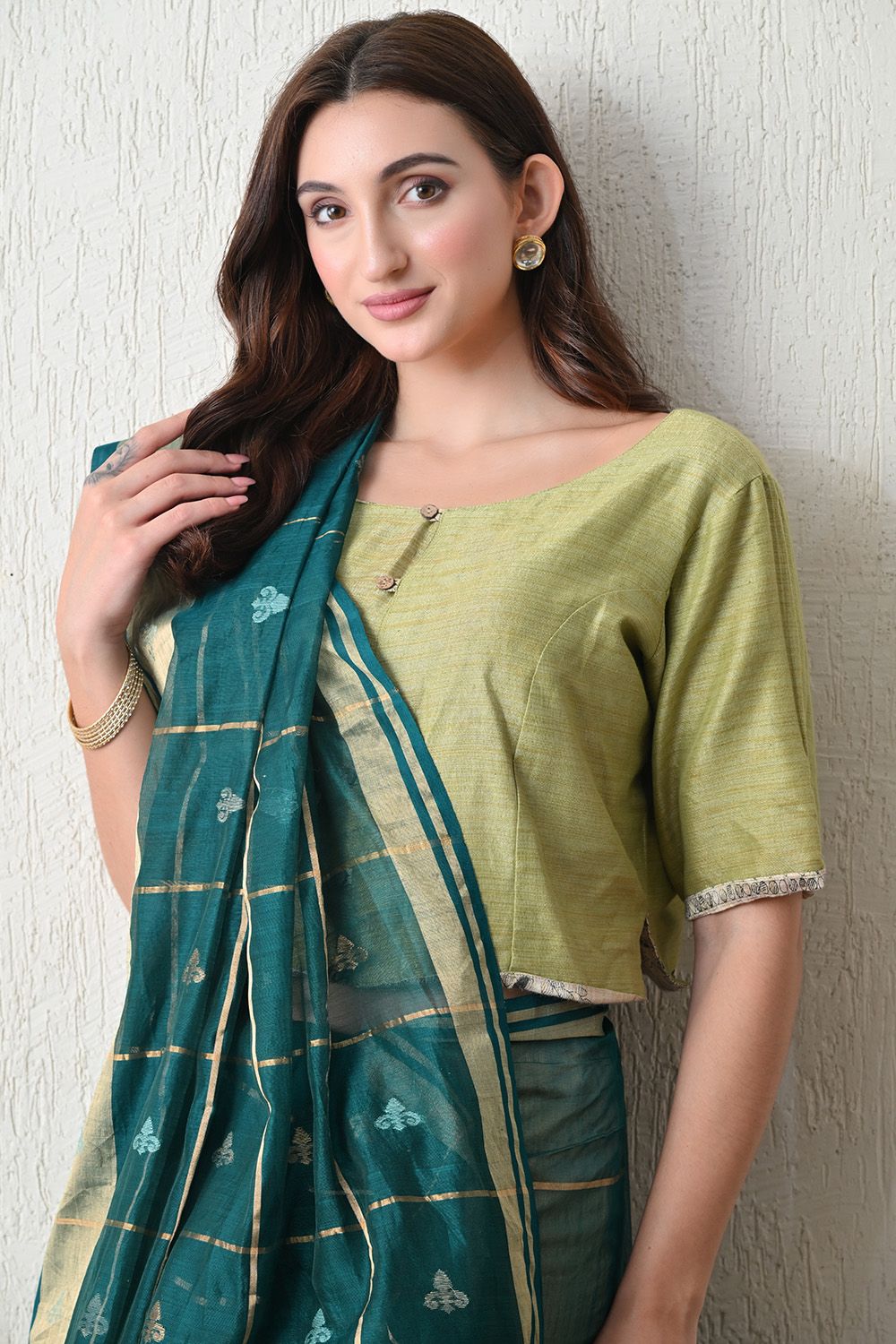 Sutrangini Saree- Hariyali