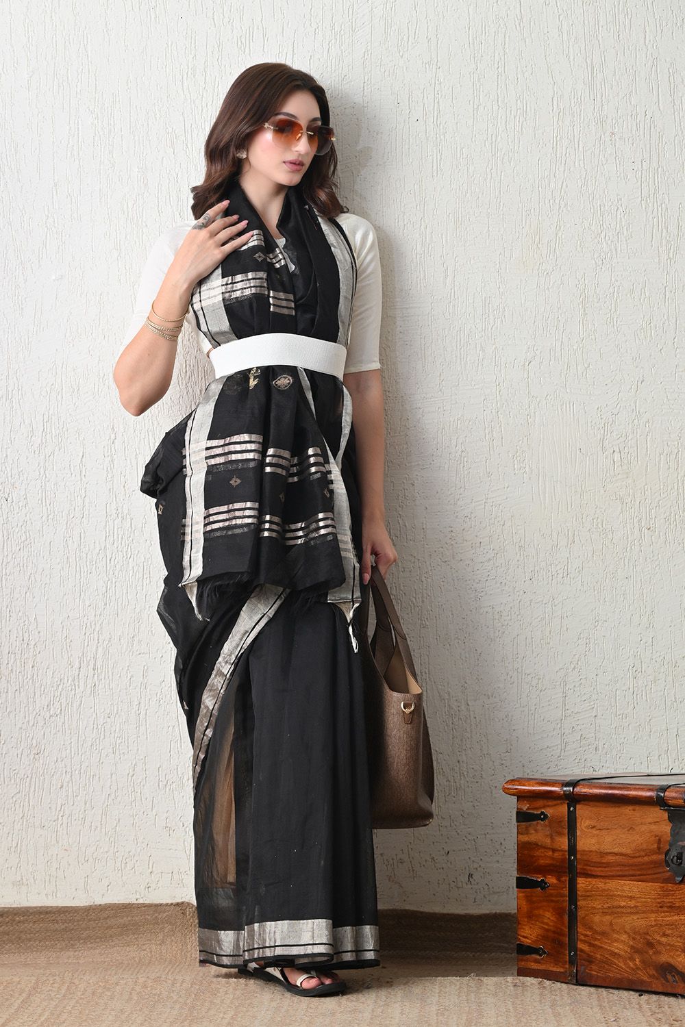 Sutrangini Saree - Veerangna Virasat