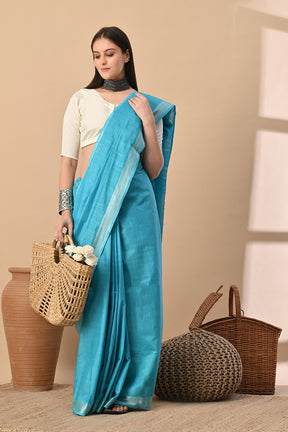 Neel Tara – Sky-Kissed Elegance in Handwoven Cotton