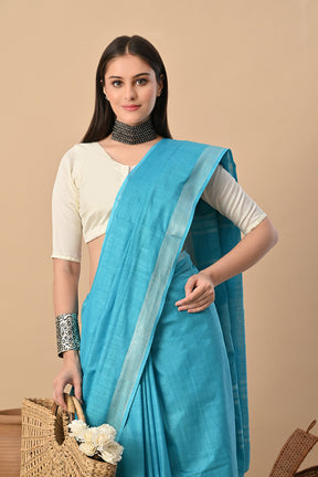 Neel Tara – Sky-Kissed Elegance in Handwoven Cotton