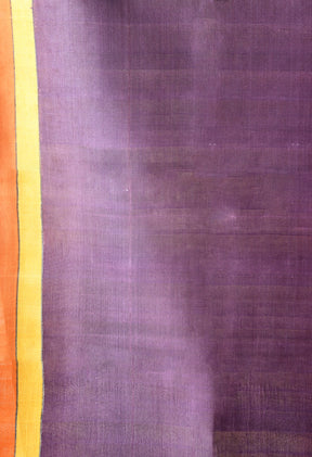 Handcrafted Hand-Painted Tussar Silk Saree – Bhasha Bharat
