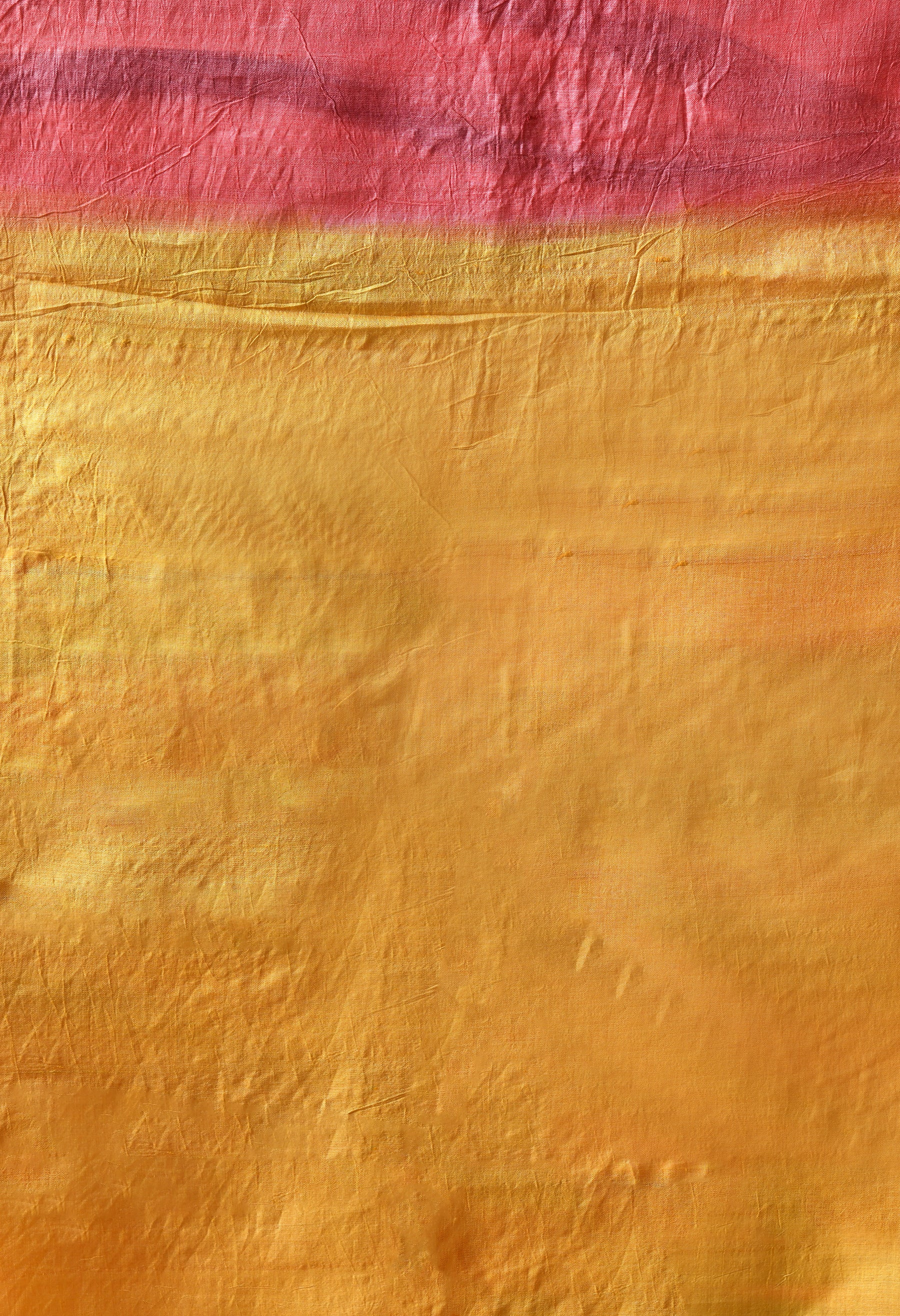 Handcrafted Hand-Painted Tussar Silk Saree – Bhasha Bharat