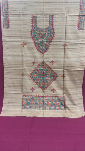 Handcrafted Madhubani suit