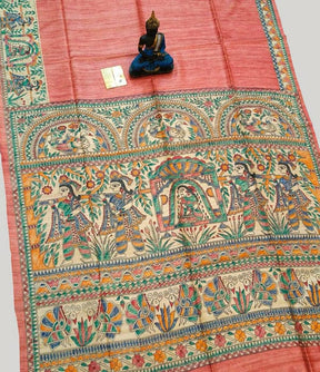 Madhubani Hand Painted Sarees