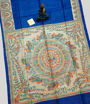 Madhubani Hand Painted Sarees