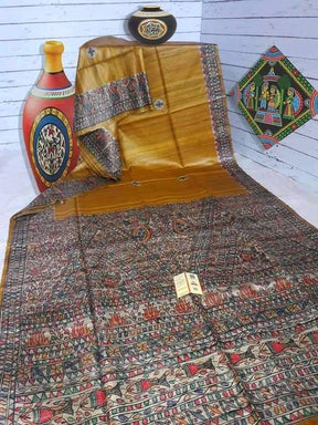 Madhubani Hand Painted Sarees