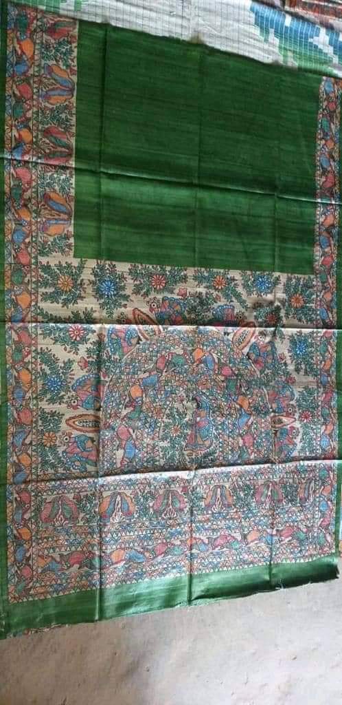 Madhubani Hand Painted Sarees