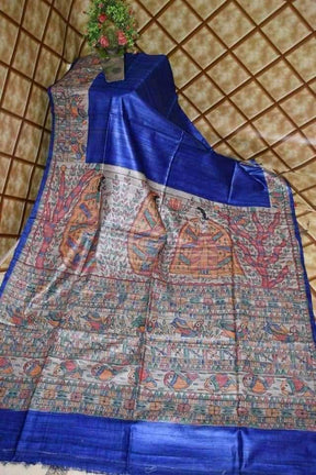 Madhubani Hand Painted Sarees