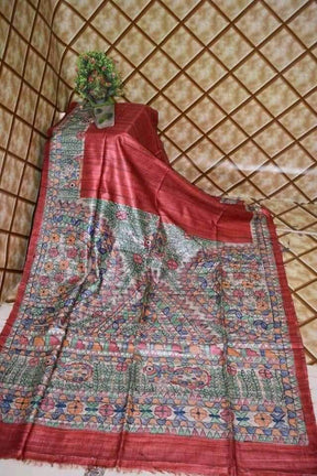 Madhubani Hand Painted Sarees