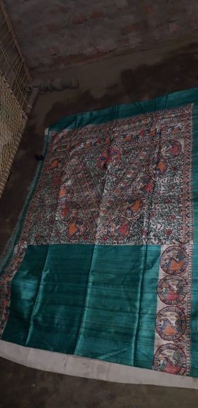 Madhubani Hand Painted Sarees