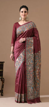Elegant Madhubani Saree