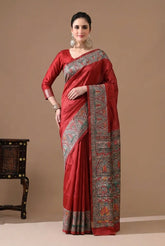 Madhubani Hand Painted Sarees