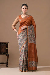 Madhubani Hand Painted Sarees