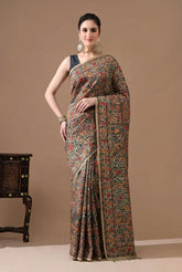 Madhubani Hand Painted Sarees