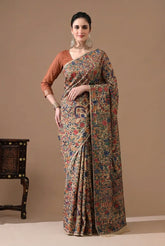 Madhubani Hand Painted Sarees