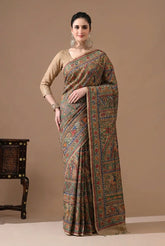 Madhubani Hand Painted Sarees