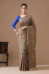Madhubani Hand Painted Sarees