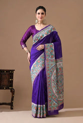 Madhubani Hand Painted Sarees