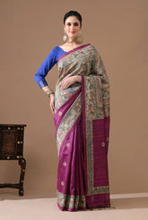 Madhubani Hand Painted Sarees
