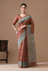Madhubani Hand Painted Sarees